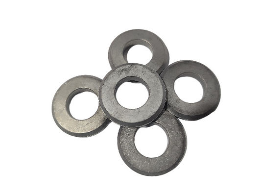 গুণ High Hardness Tungsten Carbide Parts Small Rings Wear Resistant কারখানা