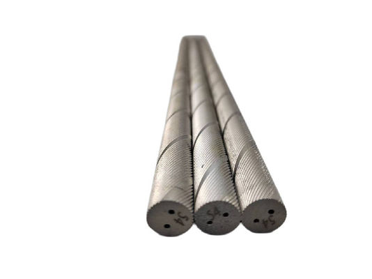 13.0g/Cm3-15.58g/Cm3 ডাবল কুলিং গর্ত সহ স্পাইরাল টংস্টেন থ্রেডেড রড