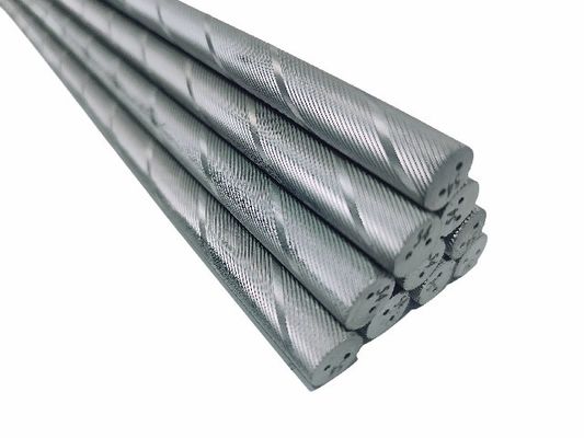 13.0g/Cm3-15.58g/Cm3 ডাবল কুলিং গর্ত সহ স্পাইরাল টংস্টেন থ্রেডেড রড